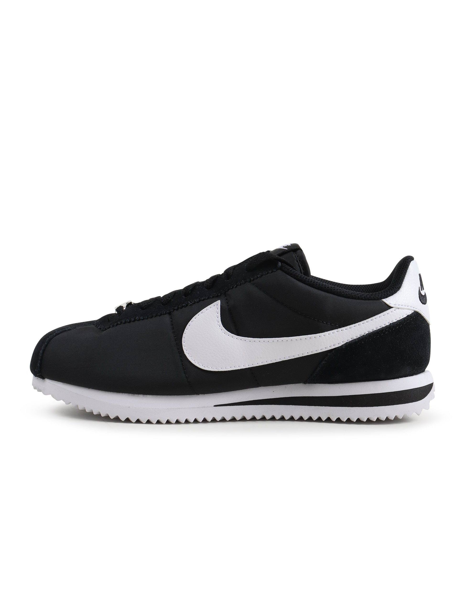 Nike Mens Cortez TXT - Black/White Denim Exchange