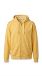 XXL Pastel Yellow Zip Up Hoodie Sweatshirt | 80% Cotton Blend | Clearance Tinyloverclothing