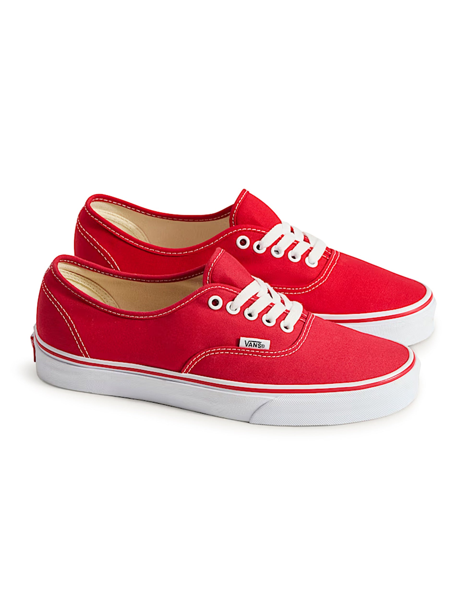 Vans Mens Authentic - Red Denim Exchange