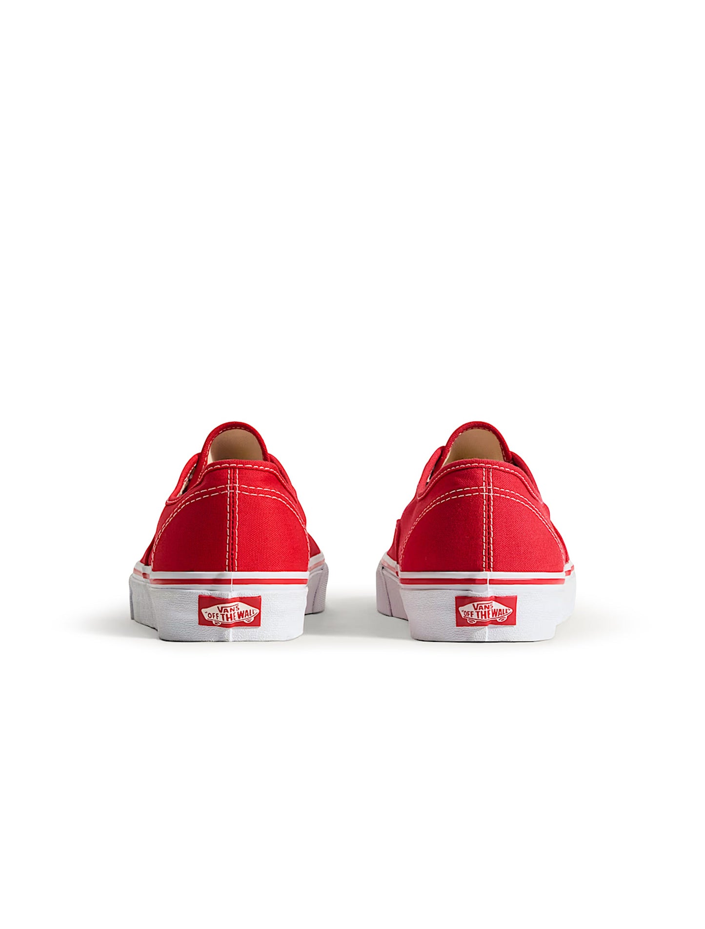 Vans Mens Authentic - Red Denim Exchange