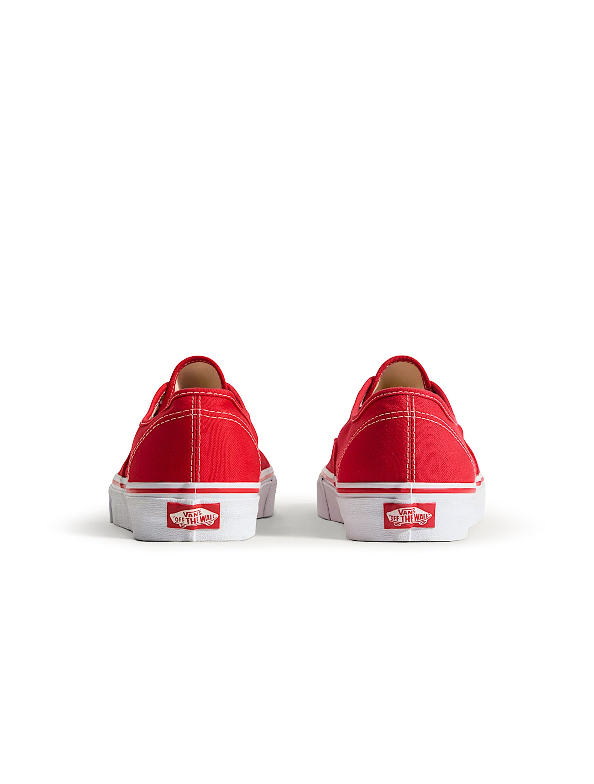 Vans Mens Authentic - Red Denim Exchange