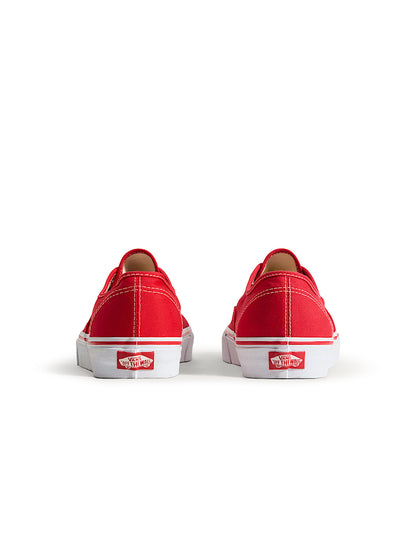 Vans Mens Authentic - Red Denim Exchange