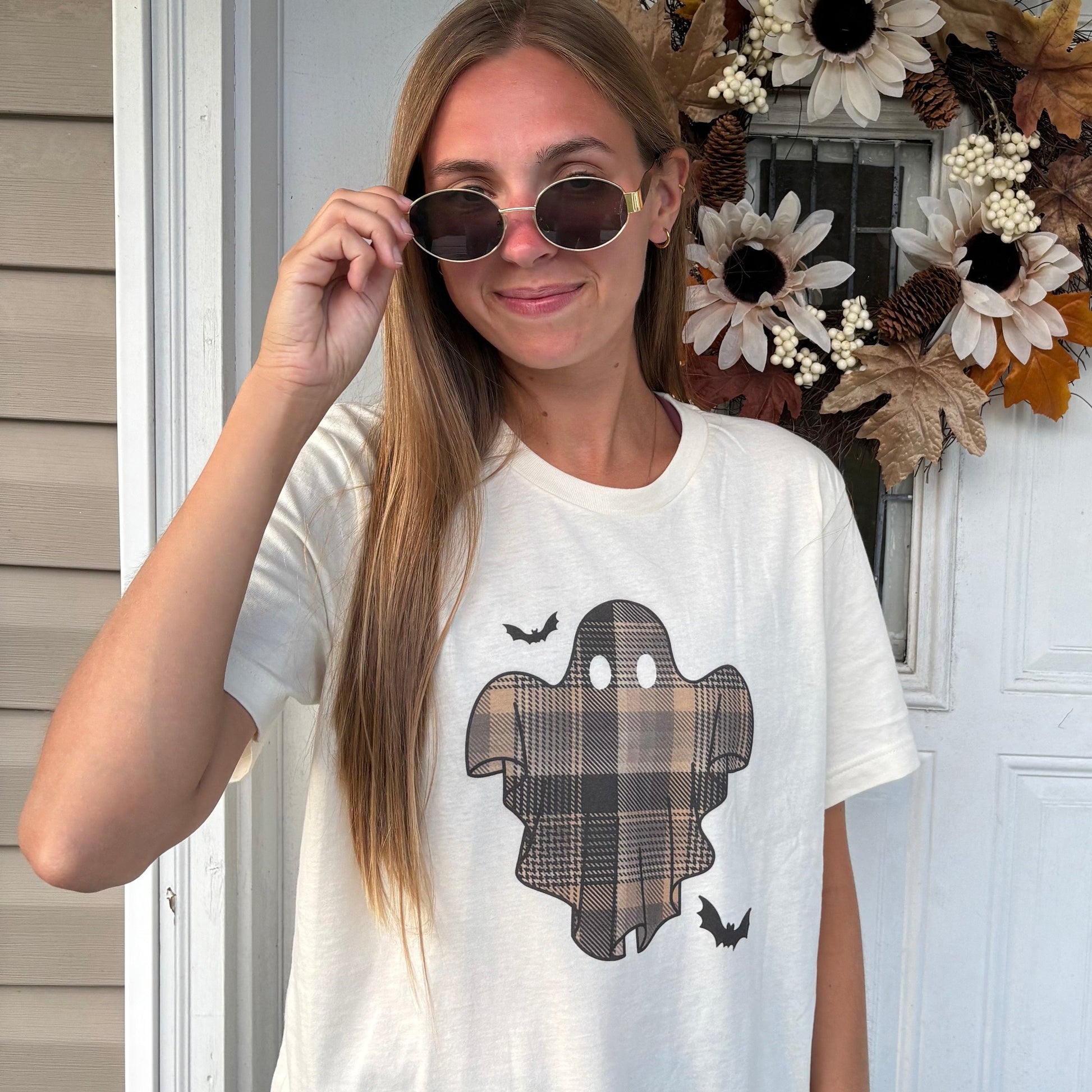 Flannel Ghost & Bats Ivy + Cloth