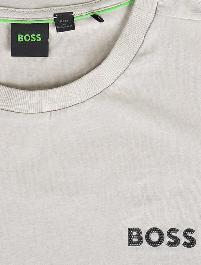 Boss Green Label Tee 12 - Cream Denim Exchange