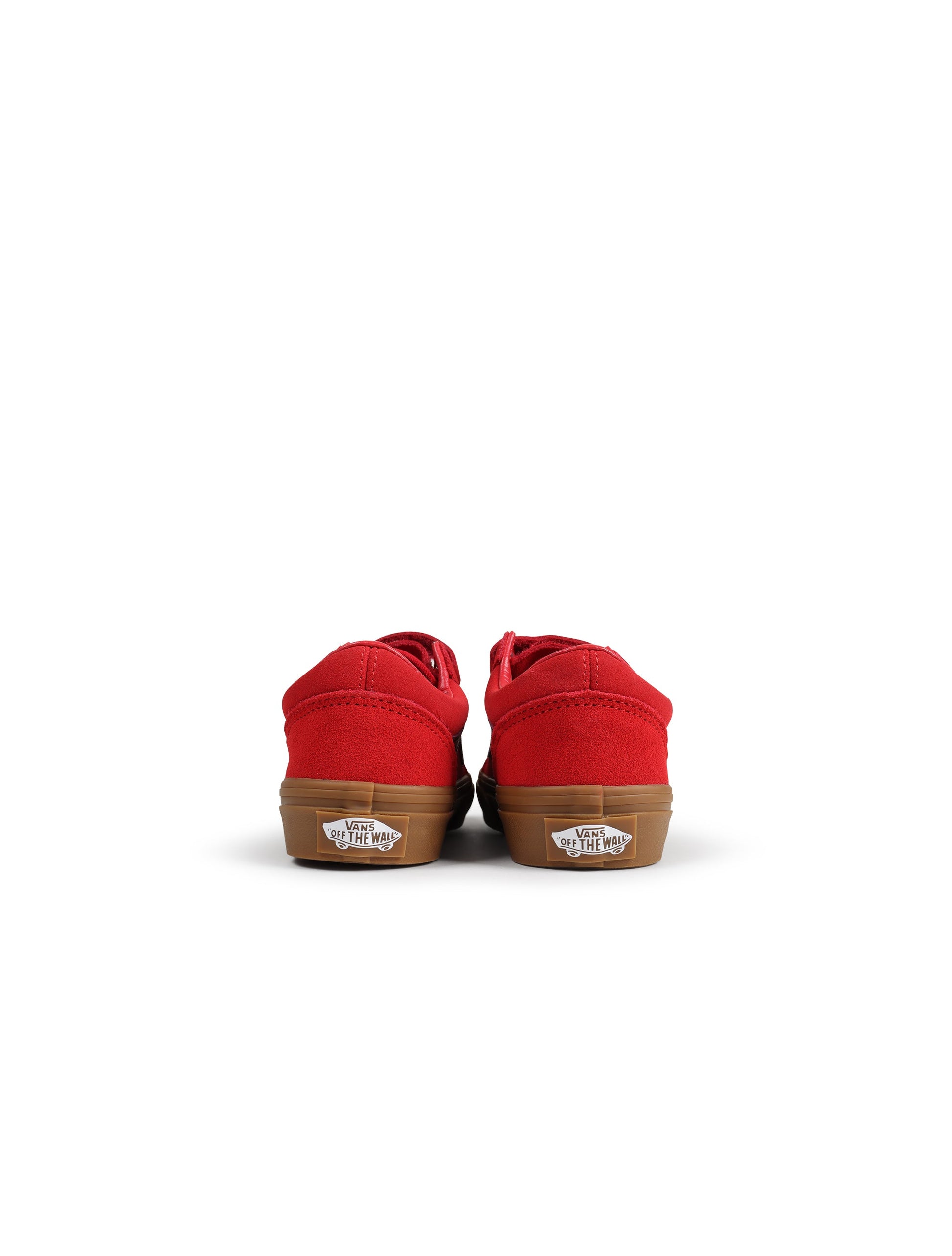 Vans (PS) Old Skool V - Gum Red Denim Exchange