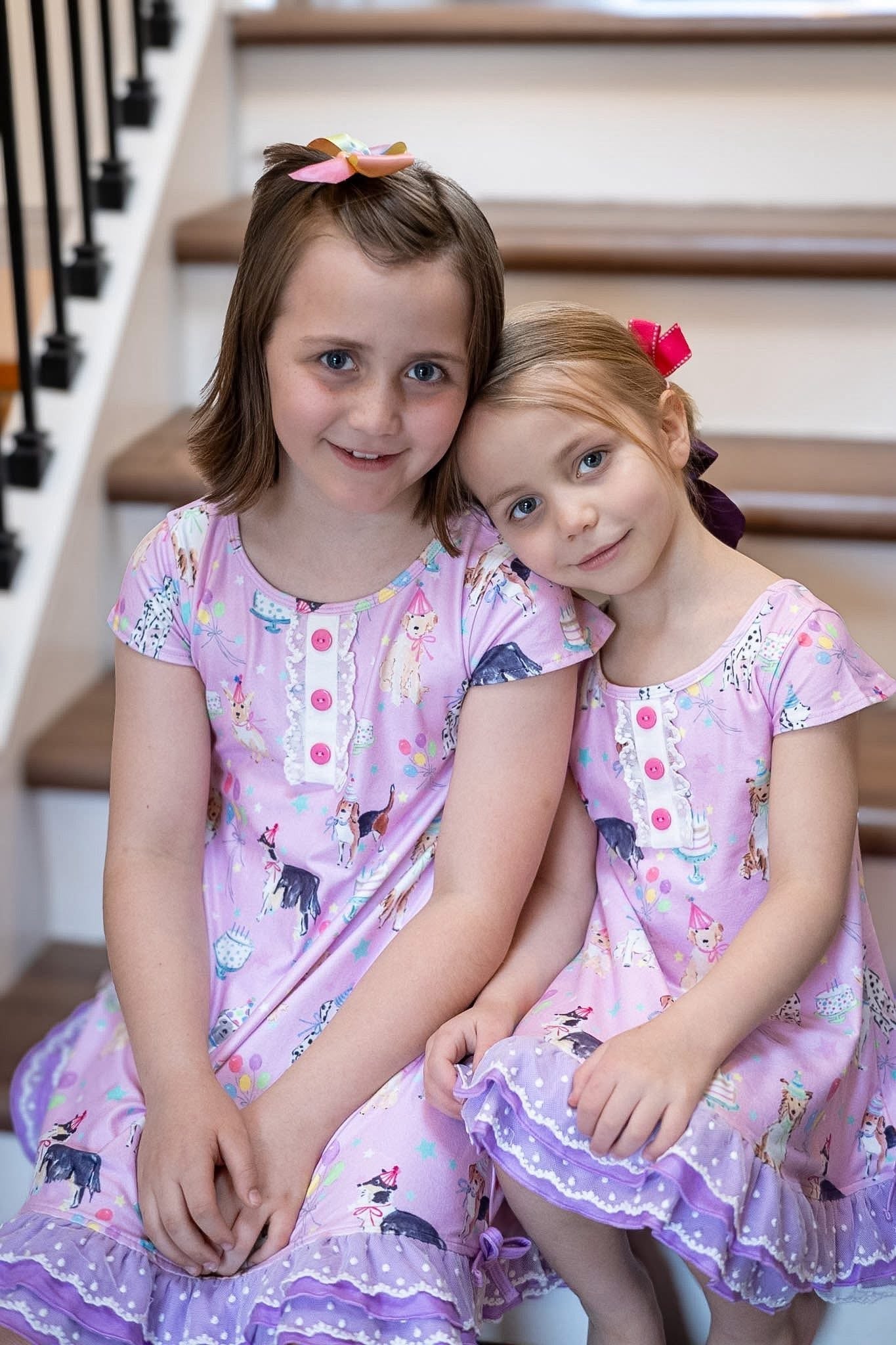 Daydream Lounge Gown Set - Party Pups Remix Always In Bloom Clothing Co