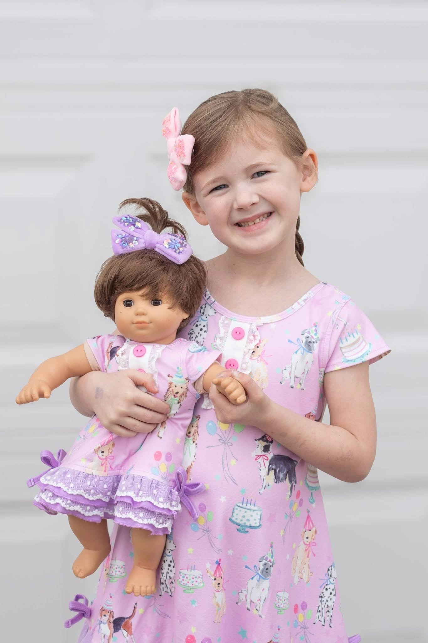 Daydream Lounge Gown Set - Party Pups Remix Always In Bloom Clothing Co