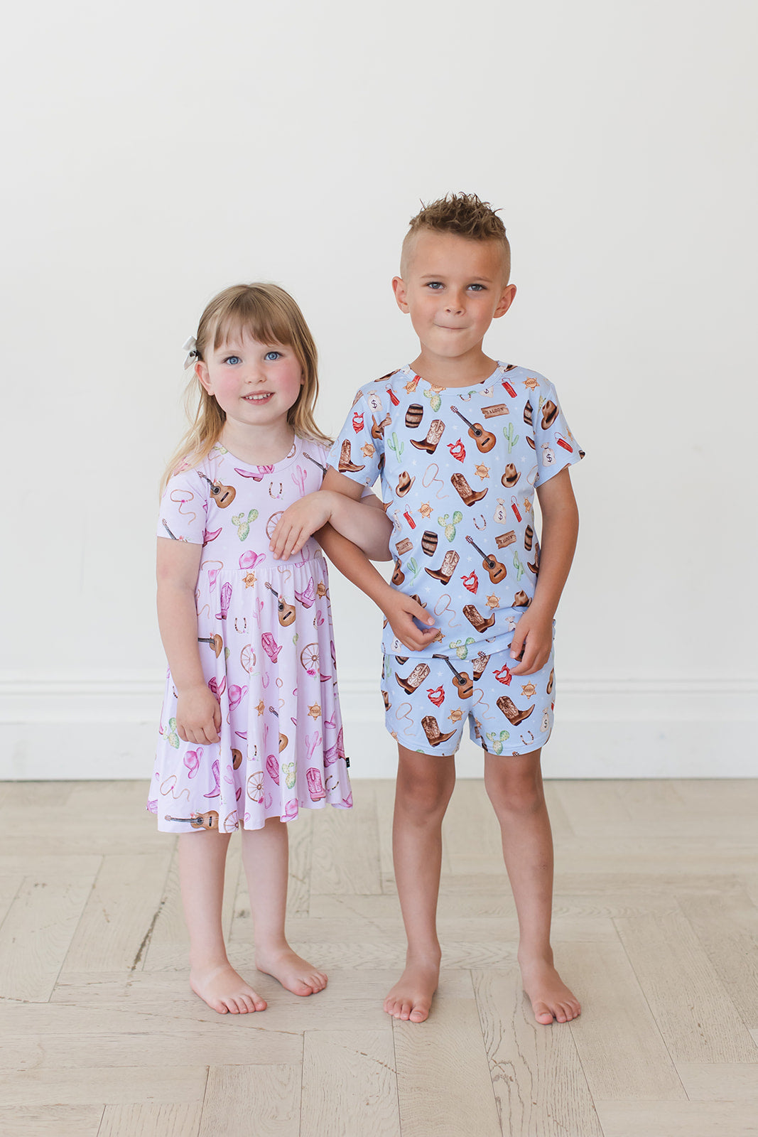 Cowboy - Pocket Short Set Blush Lotus