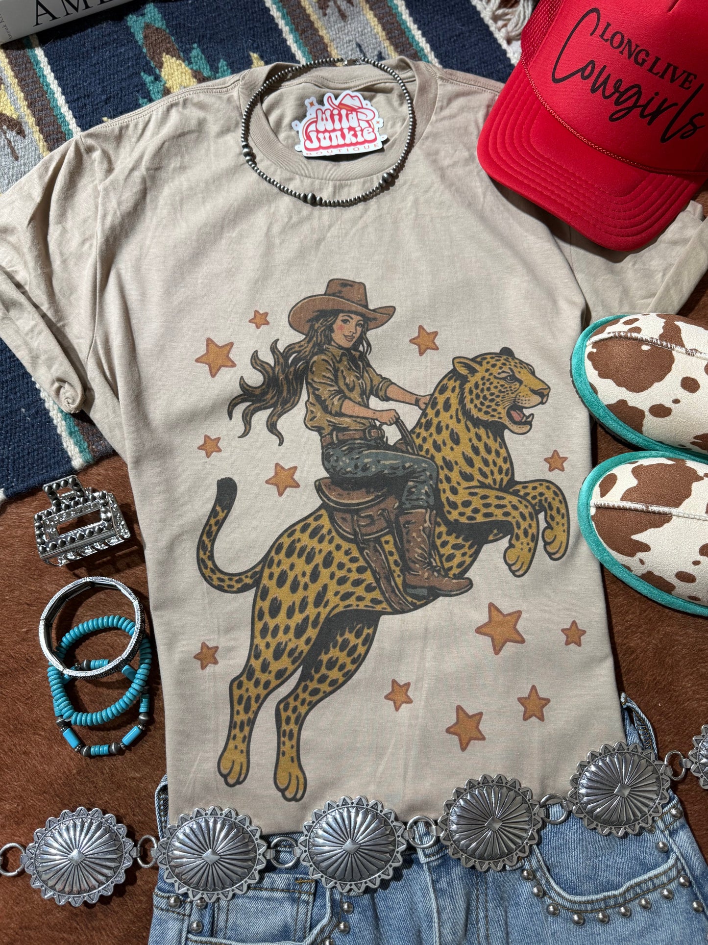 The Untamed Cowgirl Graphic Tee Wild Junkie
