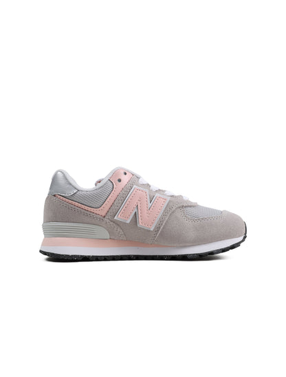 New Balance (PS) 574 - Rain Cloud/ Pink Haze Denim Exchange