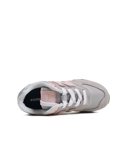 New Balance (PS) 574 - Rain Cloud/ Pink Haze Denim Exchange
