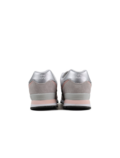 New Balance (PS) 574 - Rain Cloud/ Pink Haze Denim Exchange