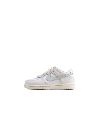 Nike (PS) Dunk Low - White/Light Silver Denim Exchange