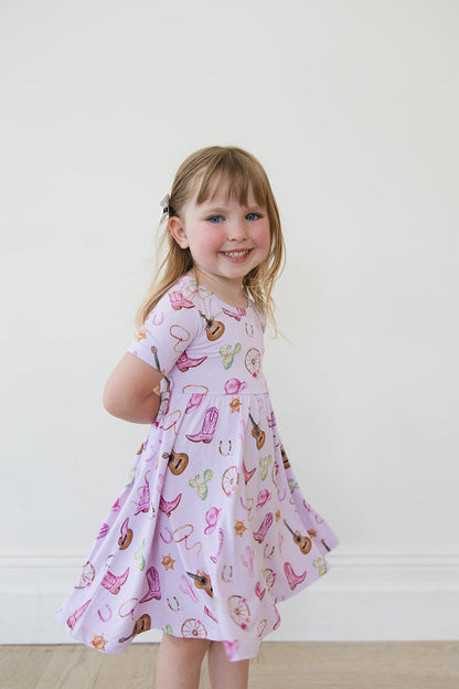 Cowgirl - Dress Blush Lotus