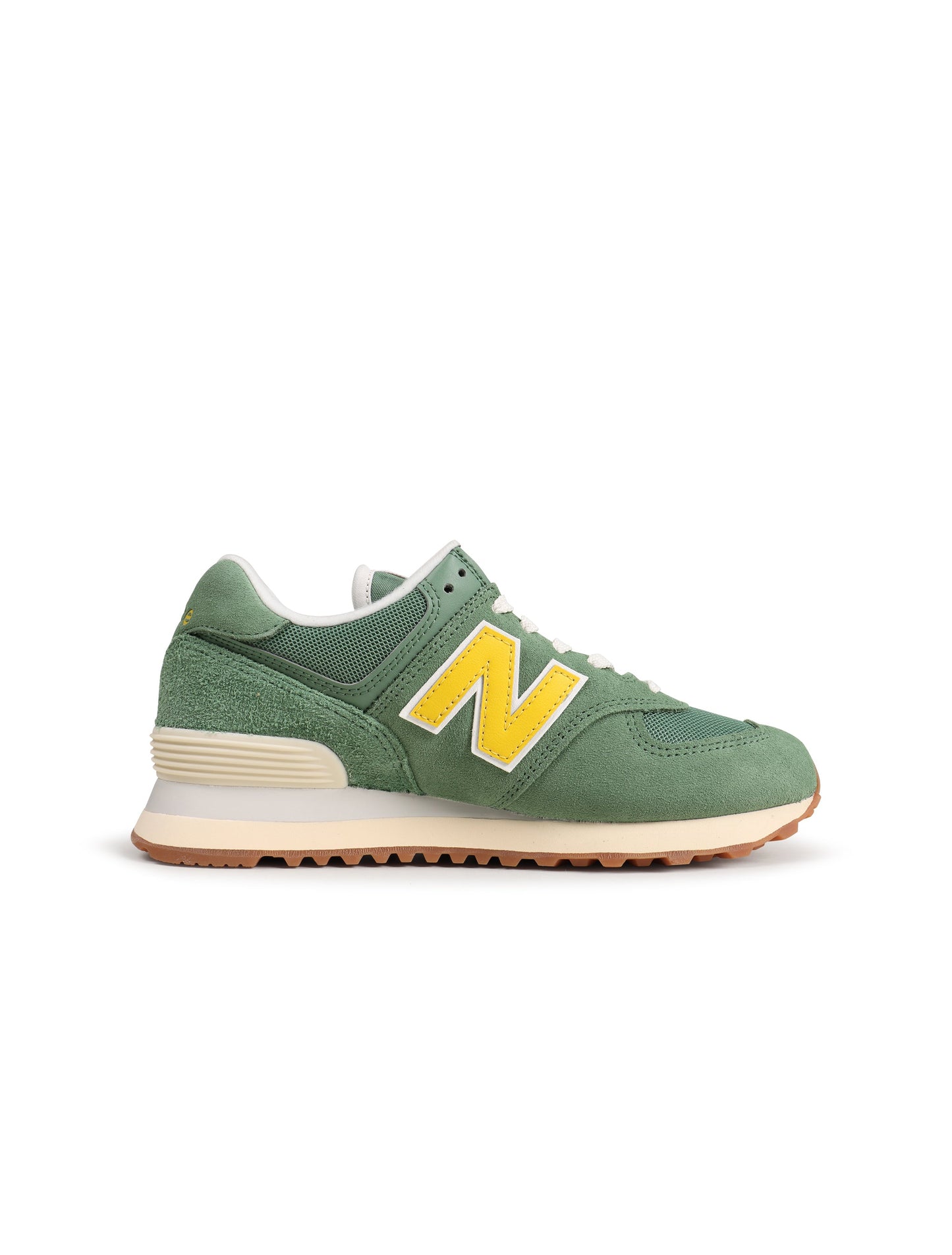 New Balance Women's 574 - Mallard Green Denim Exchange