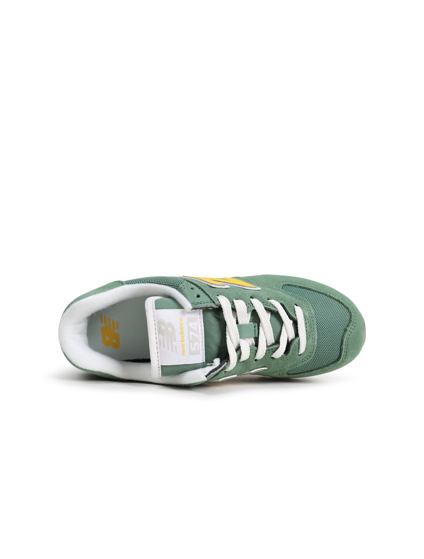 New Balance Women's 574 - Mallard Green Denim Exchange