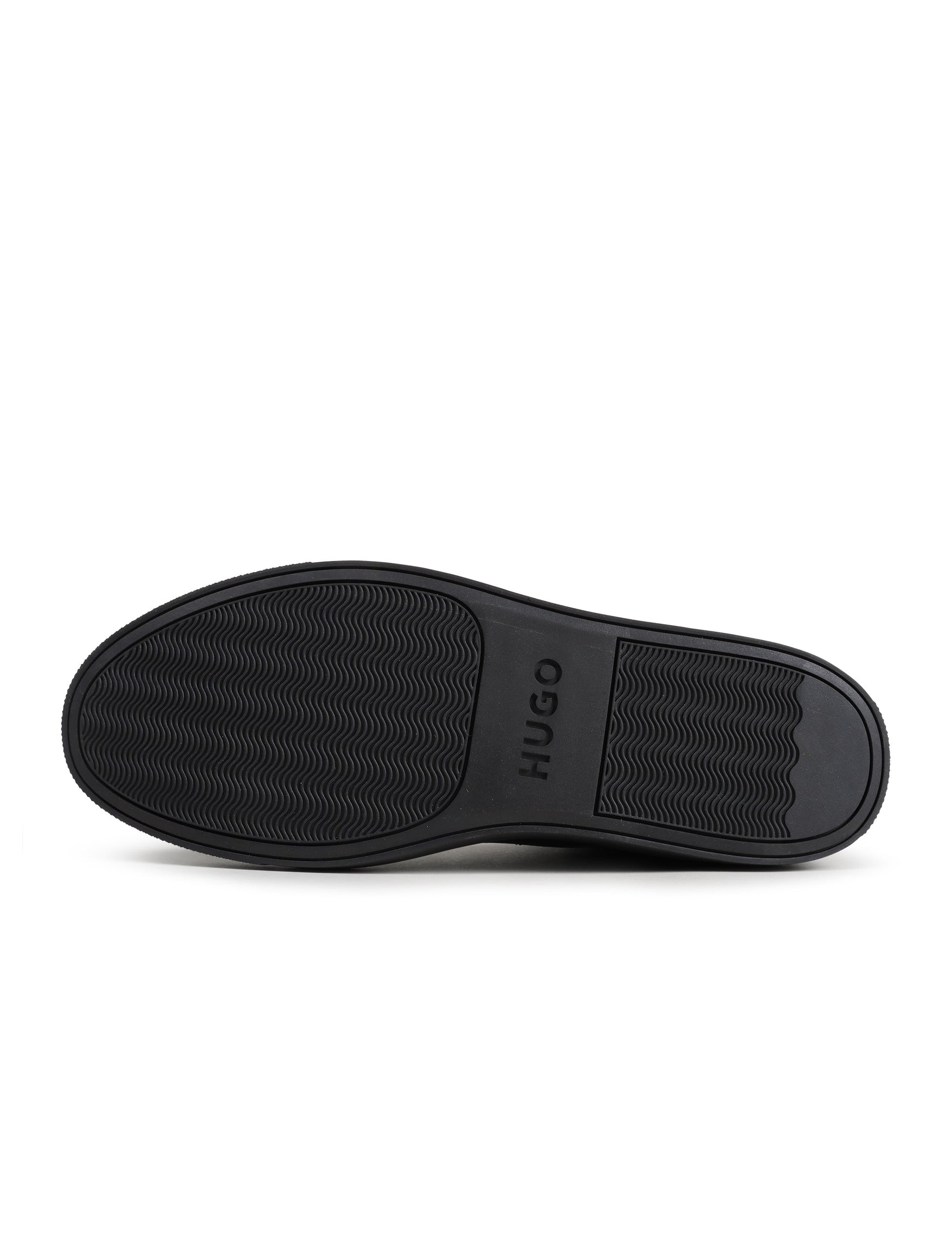 Hugo Morrie High Top Sneakers - Black Denim Exchange
