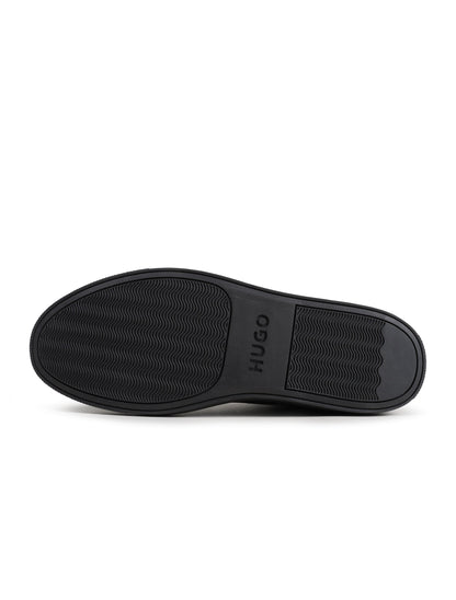 Hugo Morrie High Top Sneakers - Black Denim Exchange