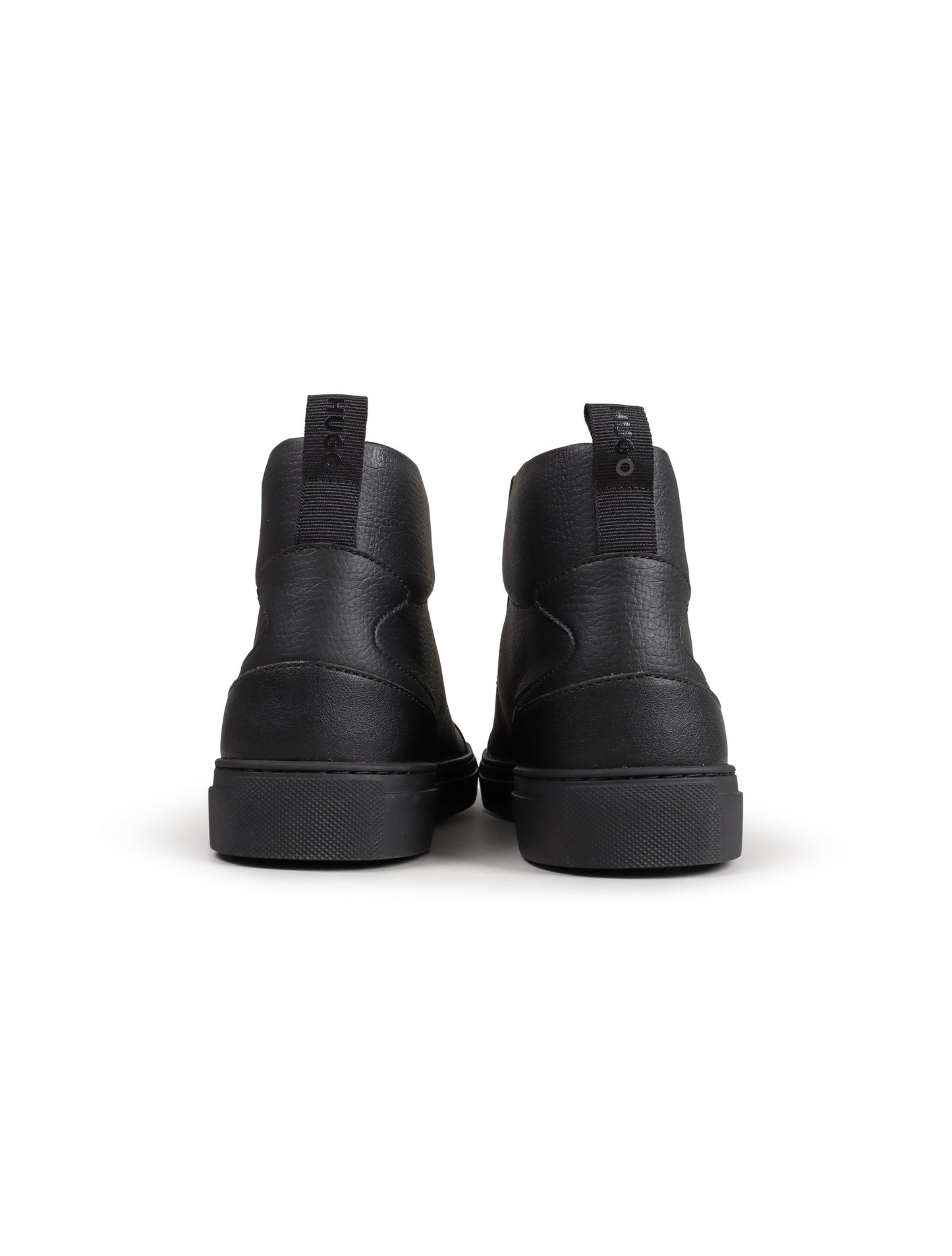 Hugo Morrie High Top Sneakers - Black Denim Exchange