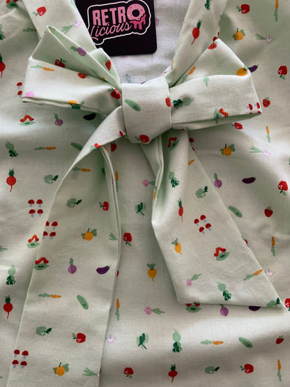 Veggies Bow Top Retrolicious