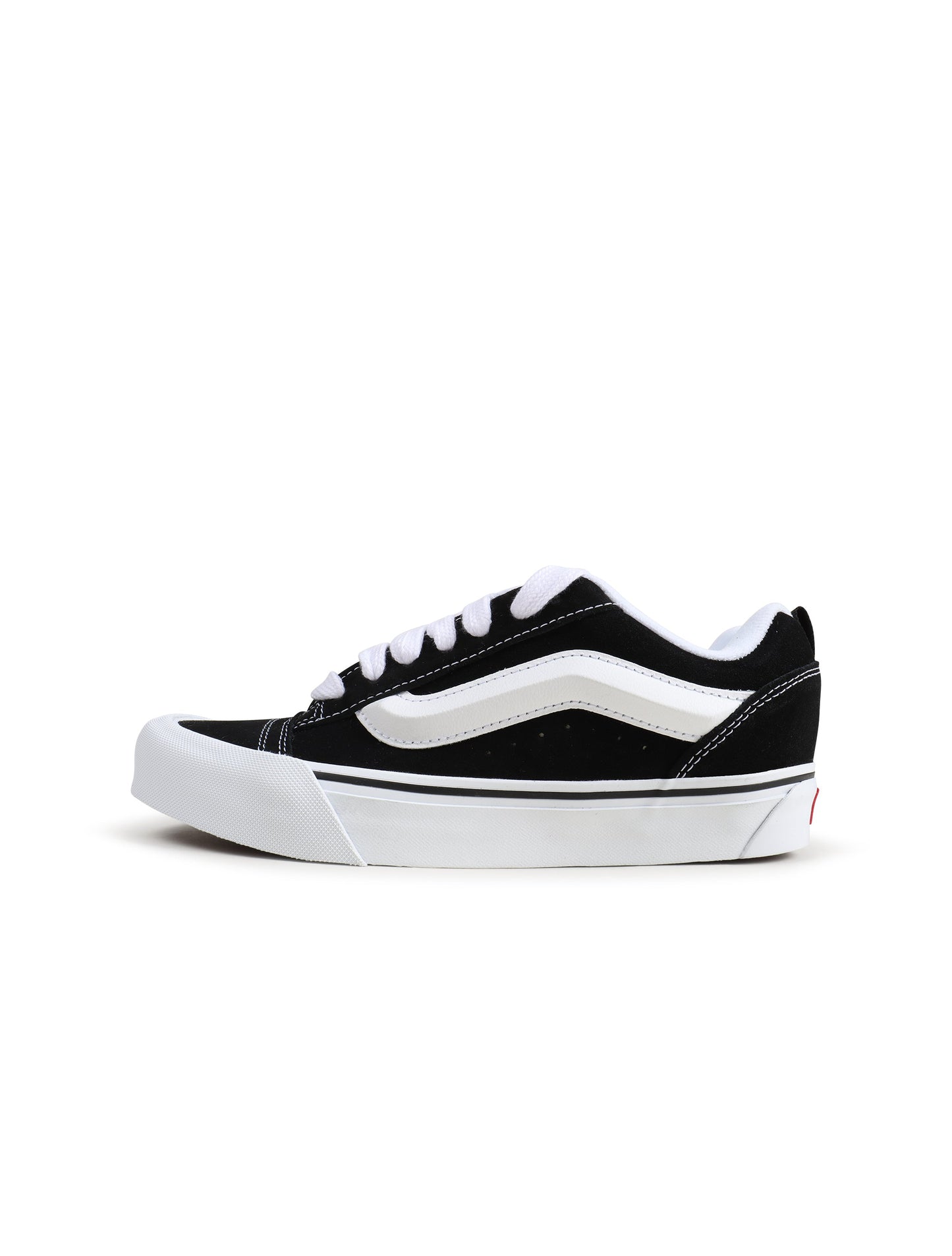 Vans Big Kids Knu Skool - Black/White Denim Exchange