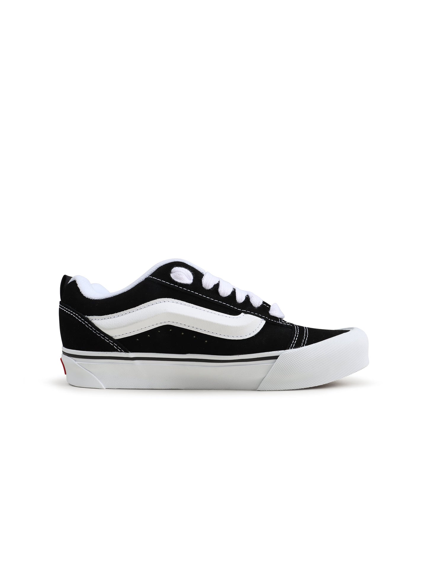 Vans Big Kids Knu Skool - Black/White Denim Exchange