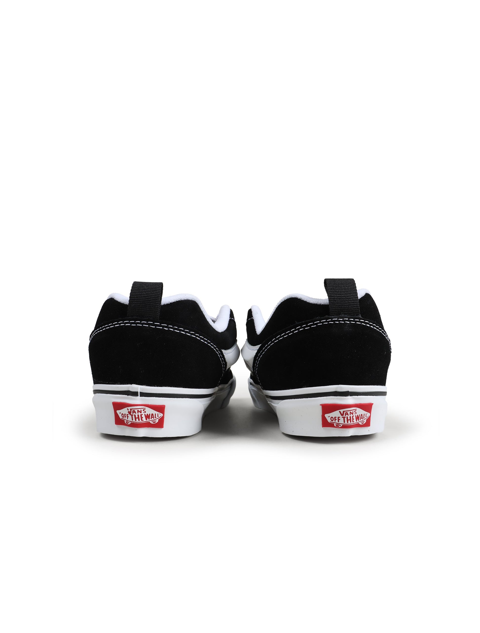 Vans Big Kids Knu Skool - Black/White Denim Exchange
