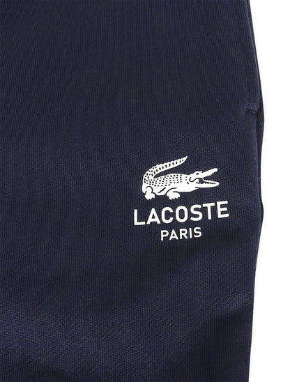 Lacoste Logo Print Joggers - Navy Blue Denim Exchange