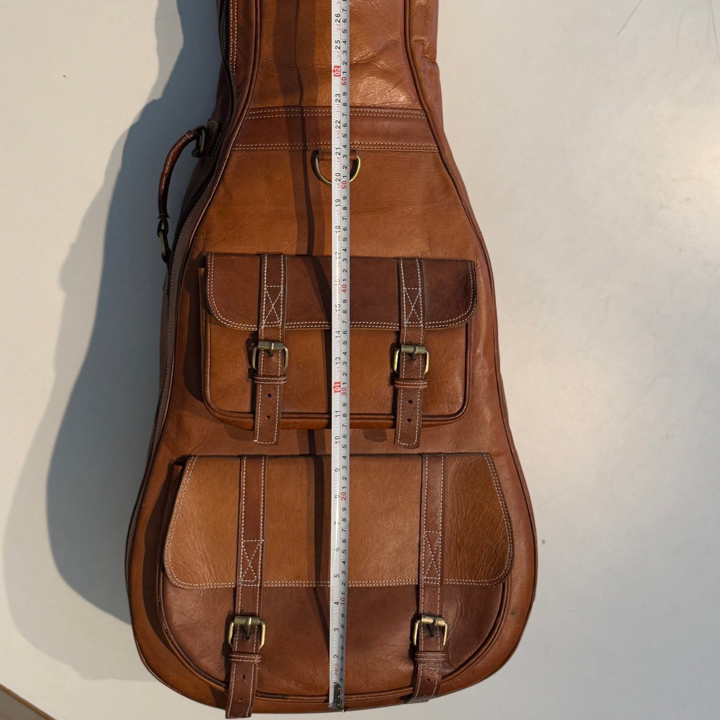 Personalized Leather Guitar Case Classy Leather Bags