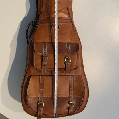 Personalized Leather Guitar Case Classy Leather Bags