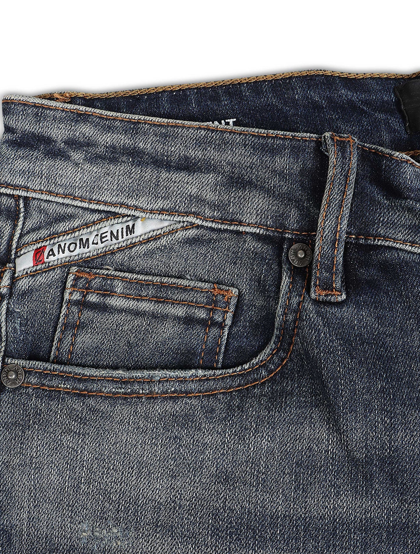 Anom Denim Mahdy Skinny Jean - Blue Denim Exchange