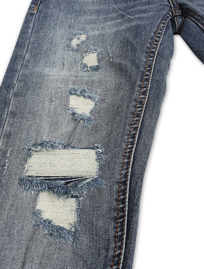 Anom Denim Mahdy Skinny Jean - Blue Denim Exchange