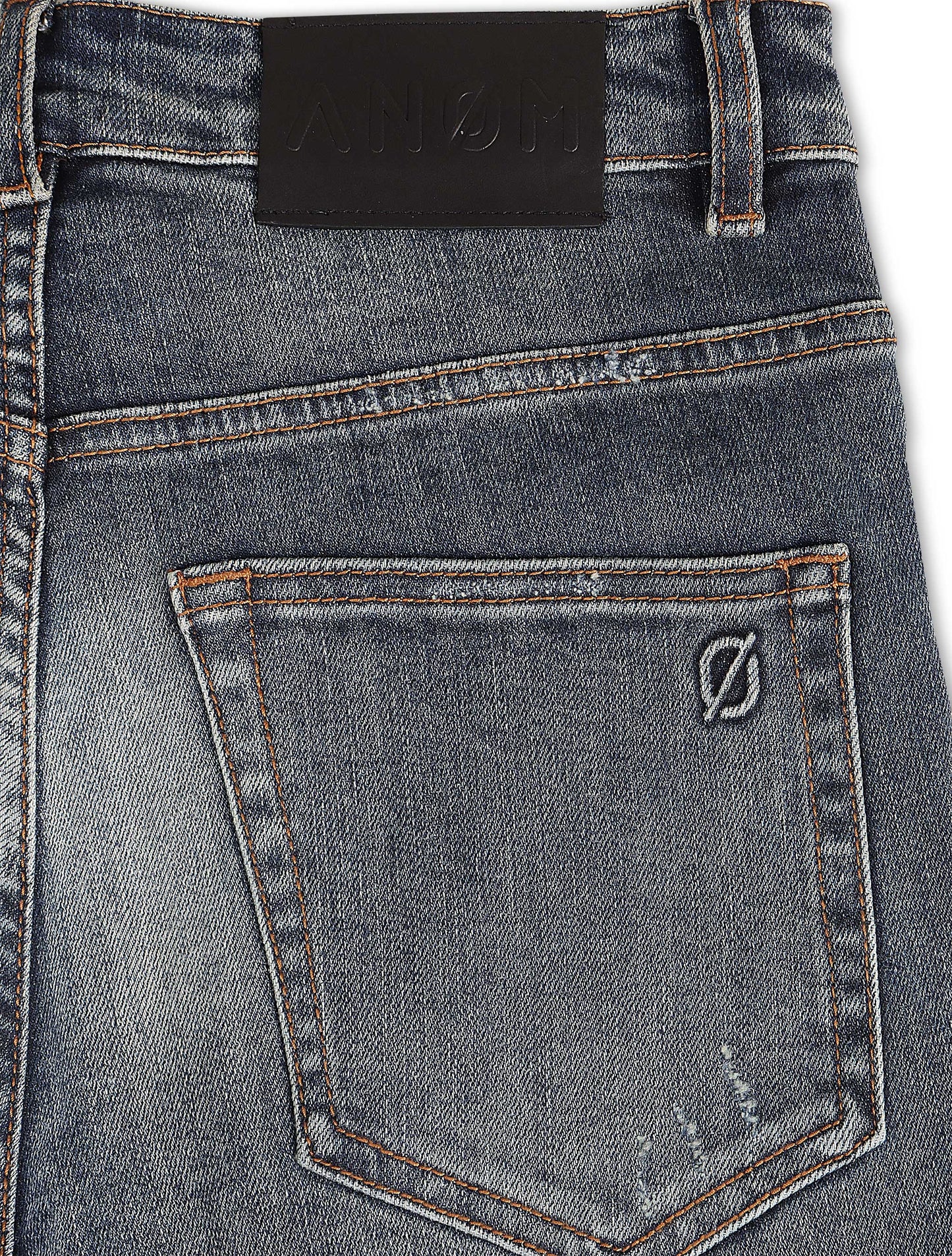 Anom Denim Mahdy Skinny Jean - Blue Denim Exchange