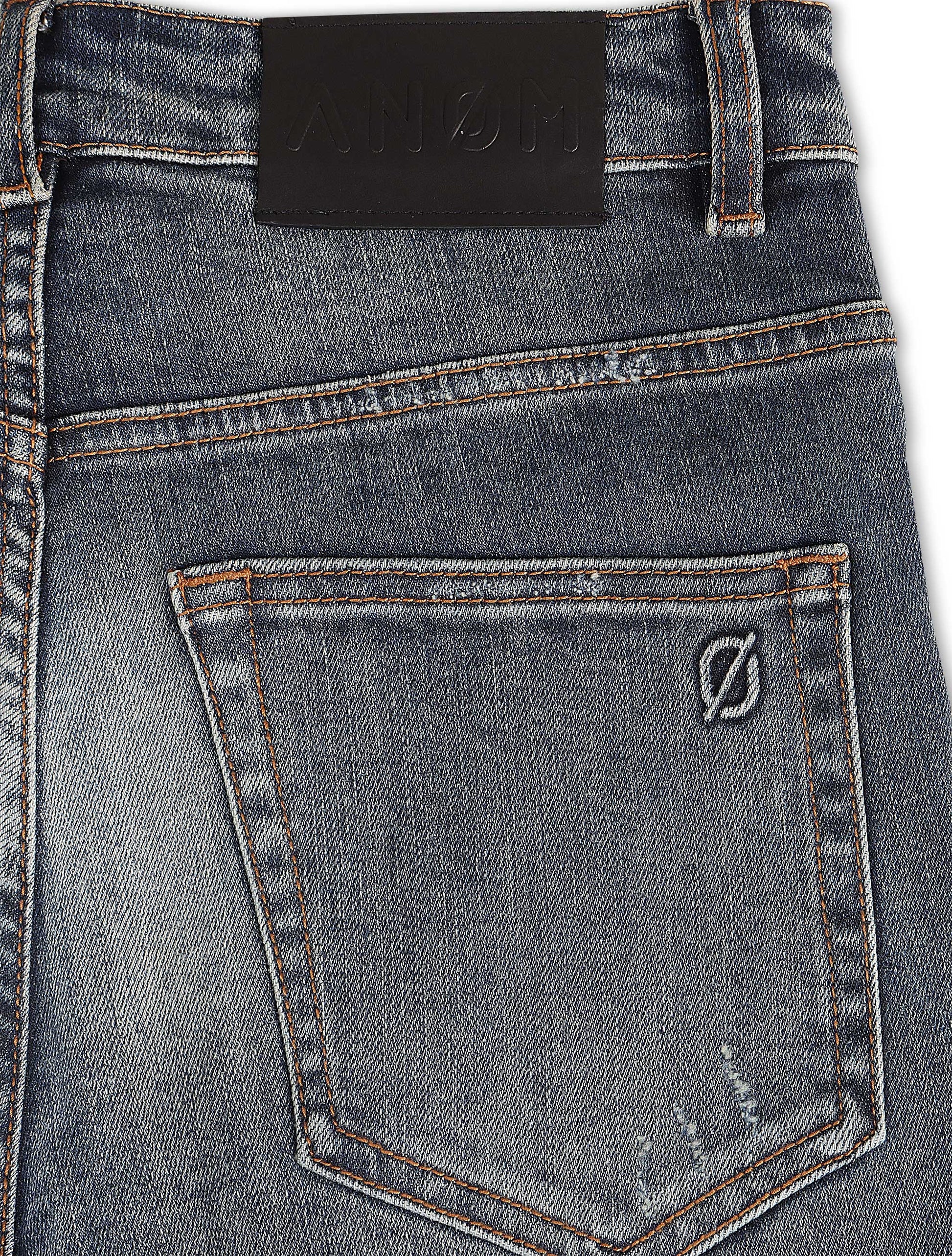 Anom Denim Mahdy Skinny Jean - Blue Denim Exchange