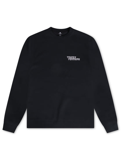 Converse x Transformers Crew Sweatshirt - Black Denim Exchange