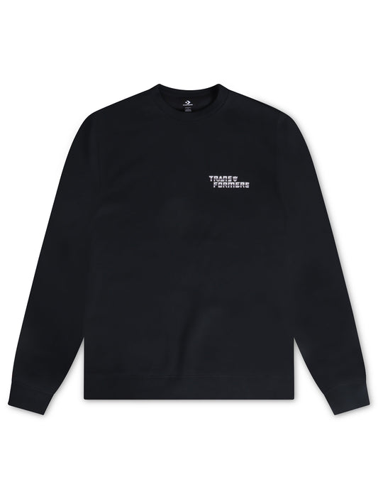 Converse x Transformers Crew Sweatshirt - Black Denim Exchange