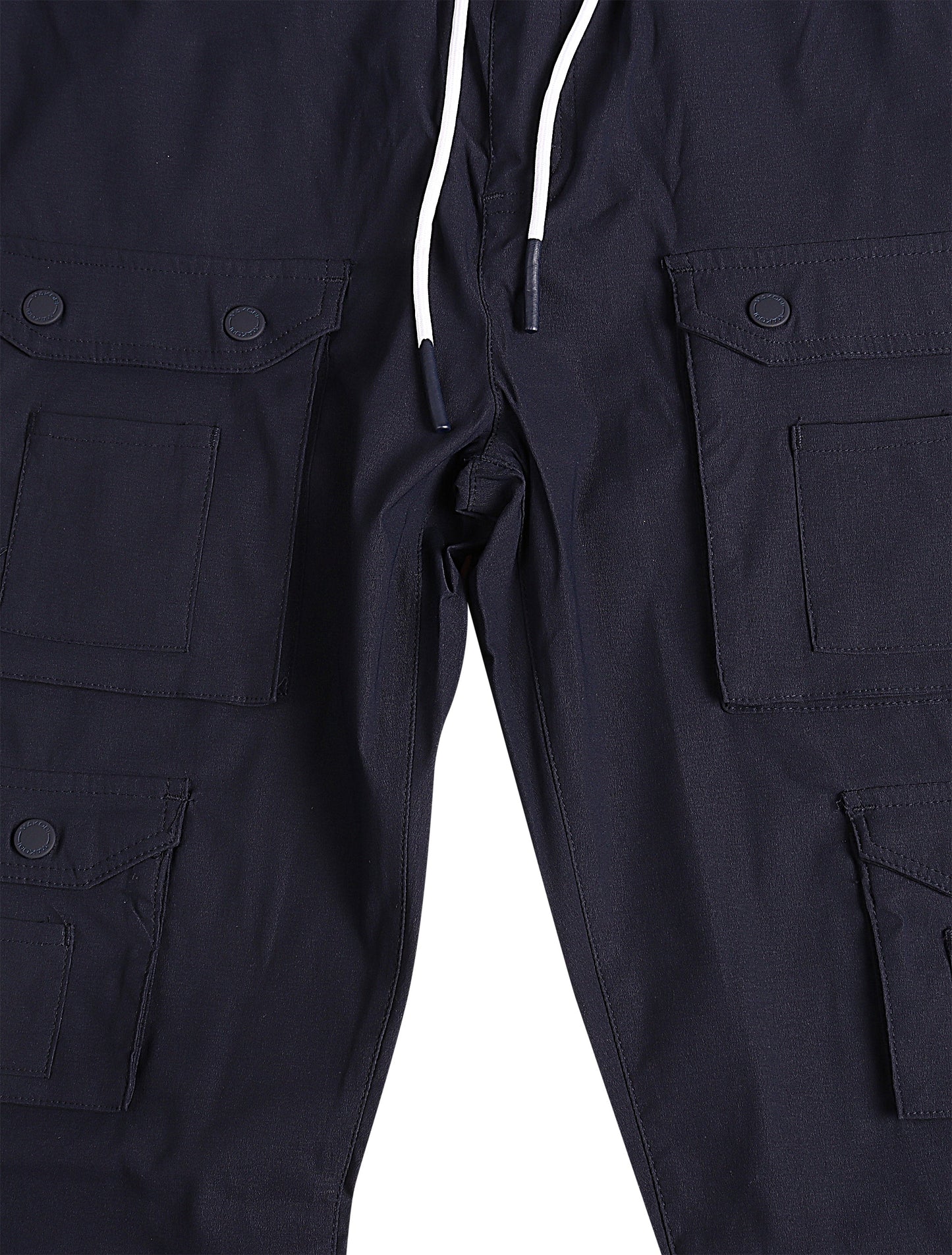 Makobi Colton Nylon Cargo Pants - Navy Denim Exchange