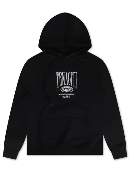 Tenaciti Designed in America Hoodie - Jet Black Denim Exchange