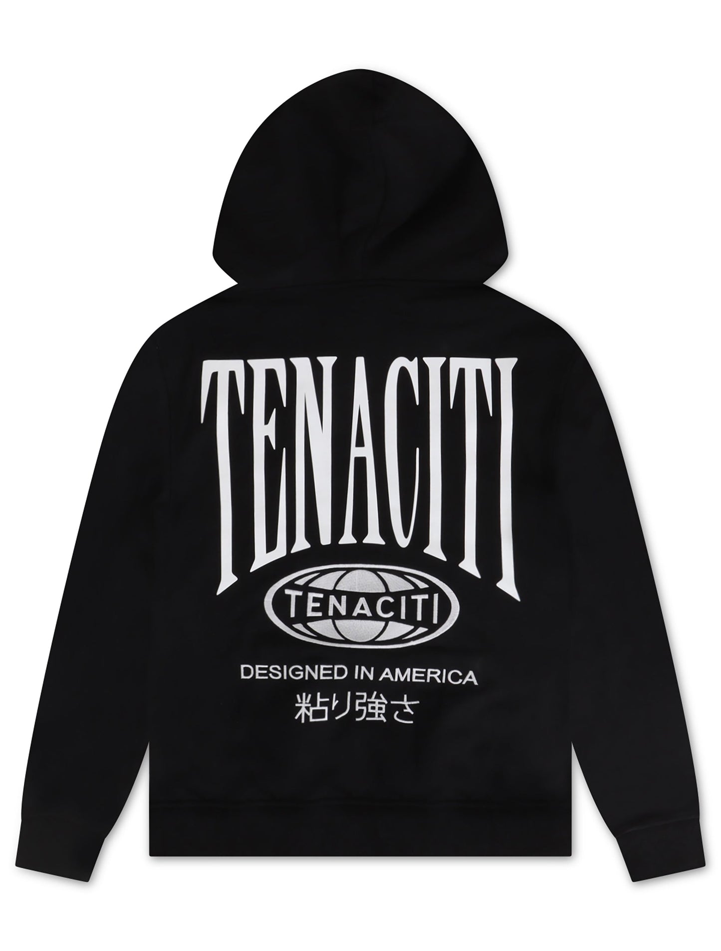 Tenaciti Designed in America Hoodie - Jet Black Denim Exchange
