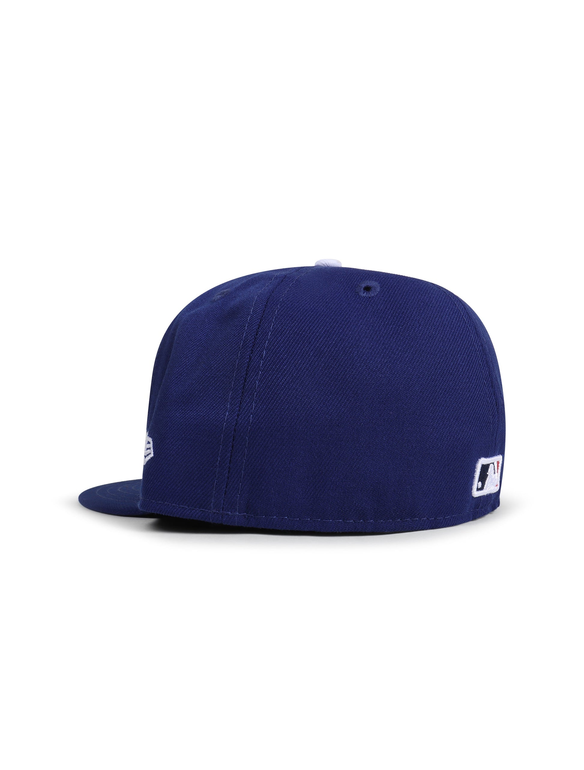 New Era 5950 Dodgers Post Season 2024 Fitted Hat - Royal Blue Denim Exchange