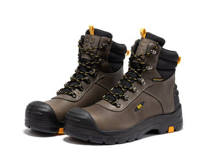 ROCKROOSTER Woodland Rust 6 inch Waterproof Composite Toe Leather Work Boots AK665 Rock Rooster Footwear Inc