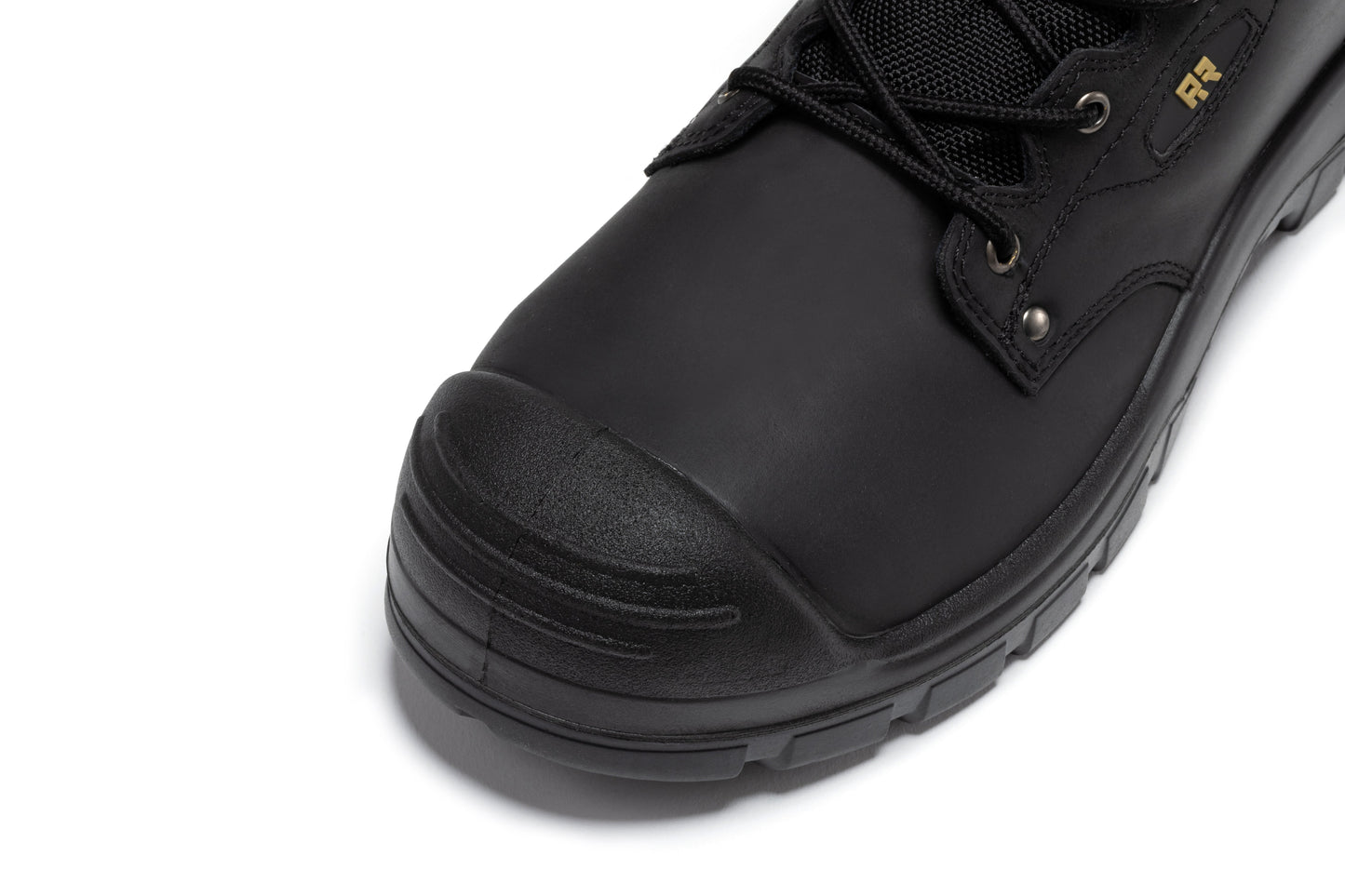 ROCKROOSTER Woodland Black 6 inch Waterproof Composite Toe Leather Work Boots AK662 Rock Rooster Footwear Inc