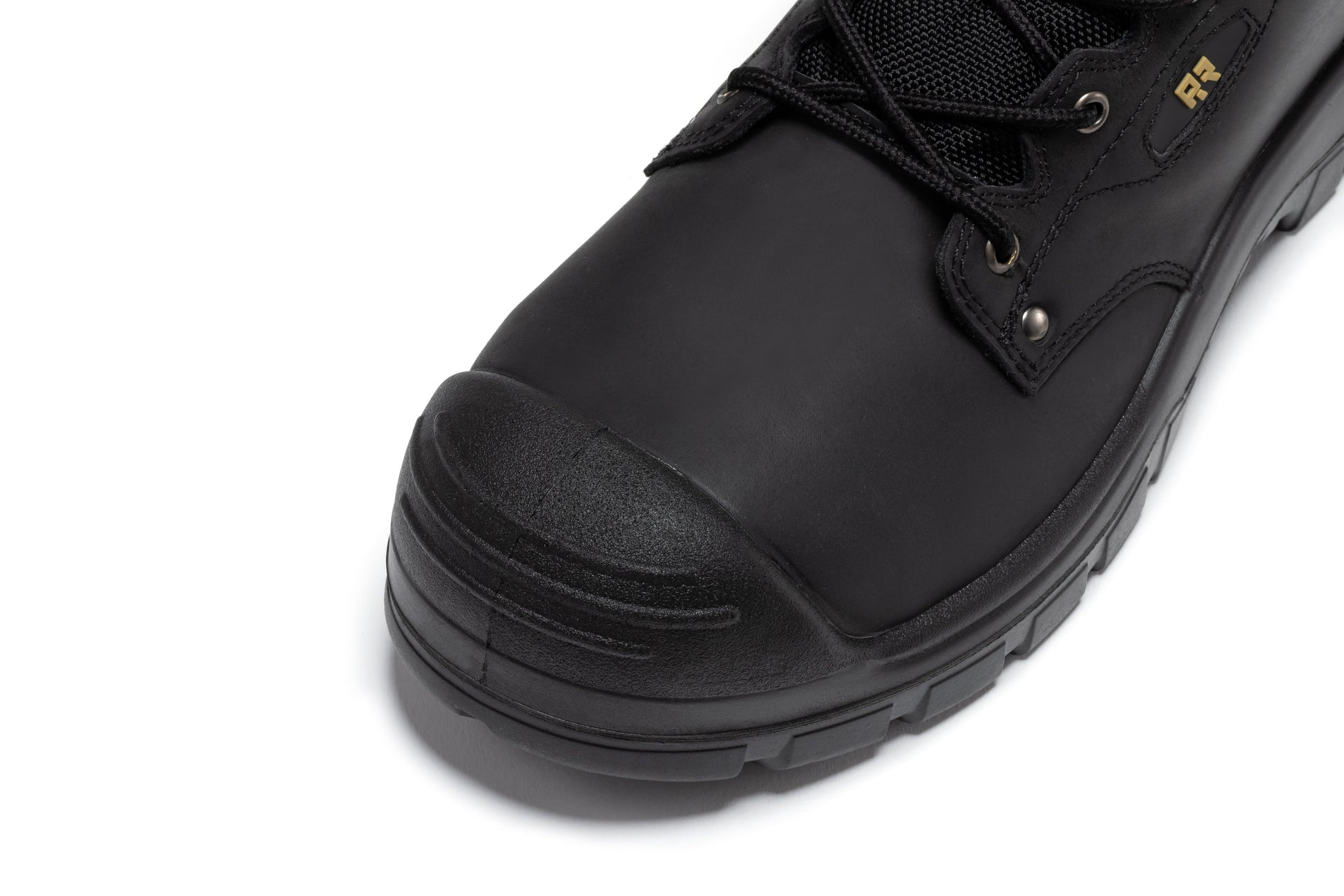 ROCKROOSTER Woodland Black 6 inch Waterproof Composite Toe Leather Work Boots AK662 Rock Rooster Footwear Inc