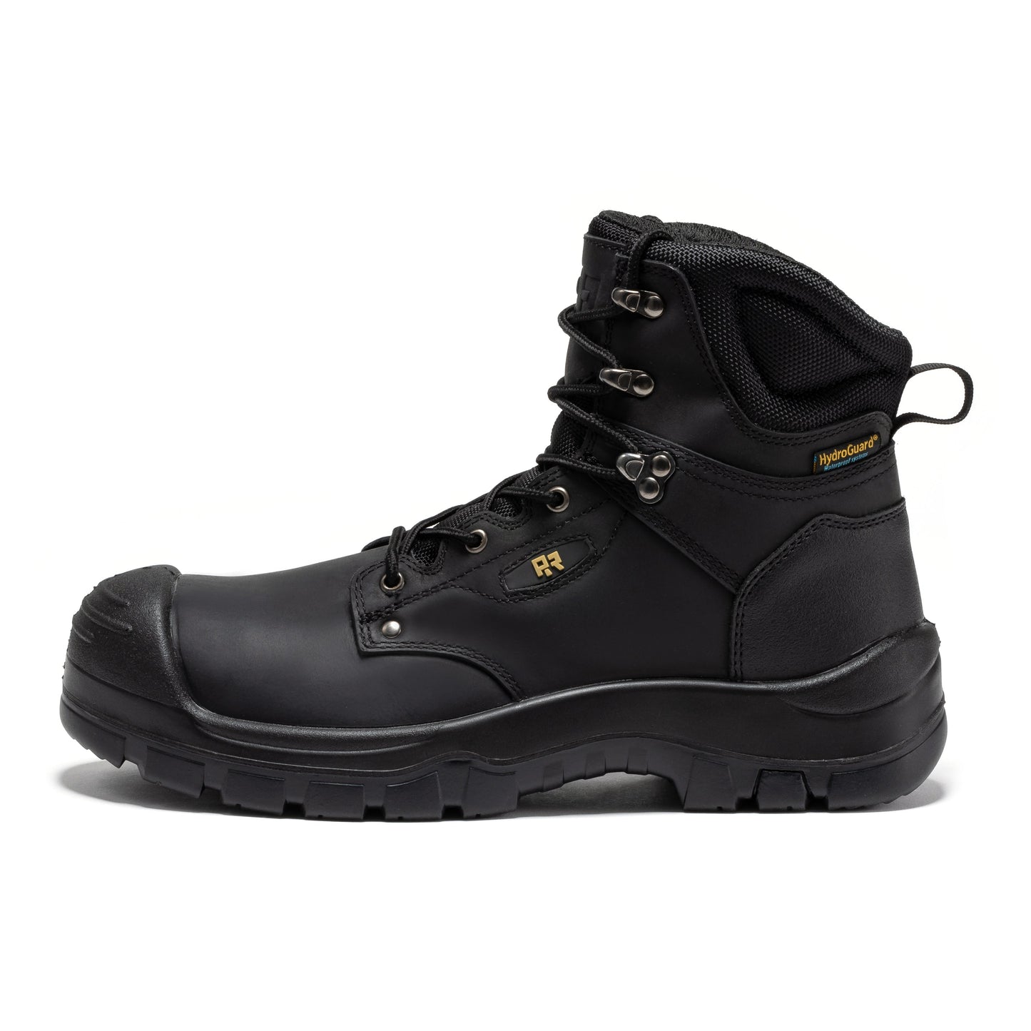 ROCKROOSTER Woodland Black 6 inch Waterproof Composite Toe Leather Work Boots AK662 Rock Rooster Footwear Inc