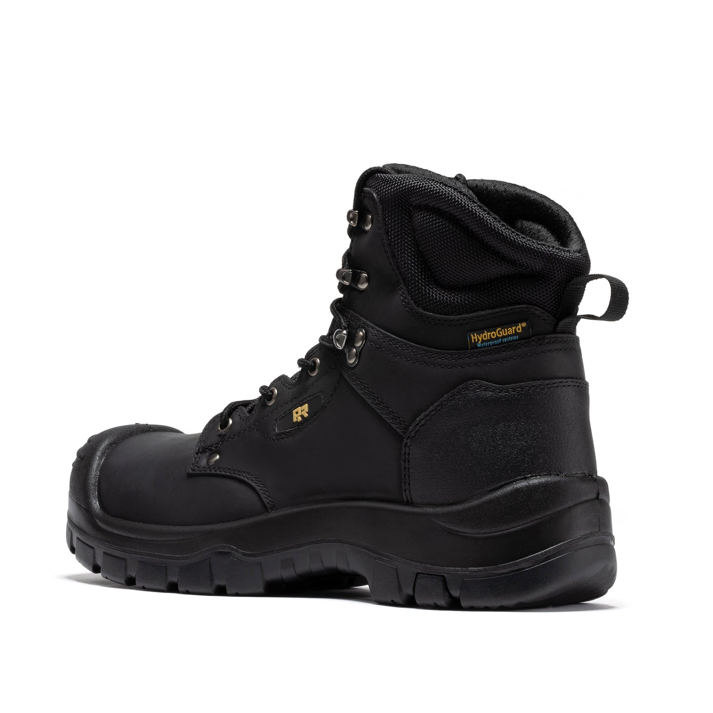 ROCKROOSTER Woodland Black 6 inch Waterproof Composite Toe Leather Work Boots AK662 Rock Rooster Footwear Inc