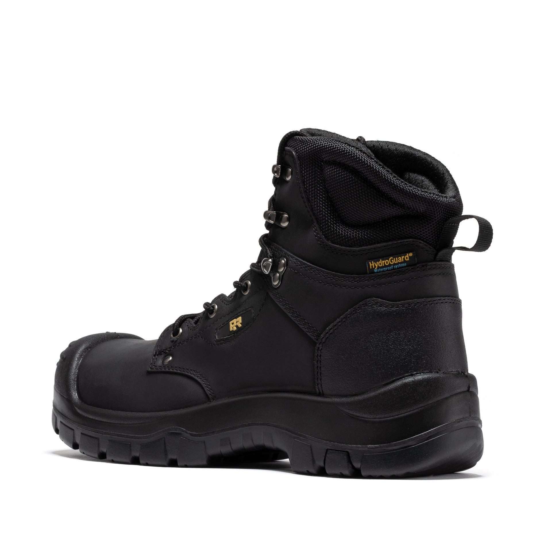 ROCKROOSTER Woodland Black 6 inch Waterproof Composite Toe Leather Work Boots AK662 Rock Rooster Footwear Inc