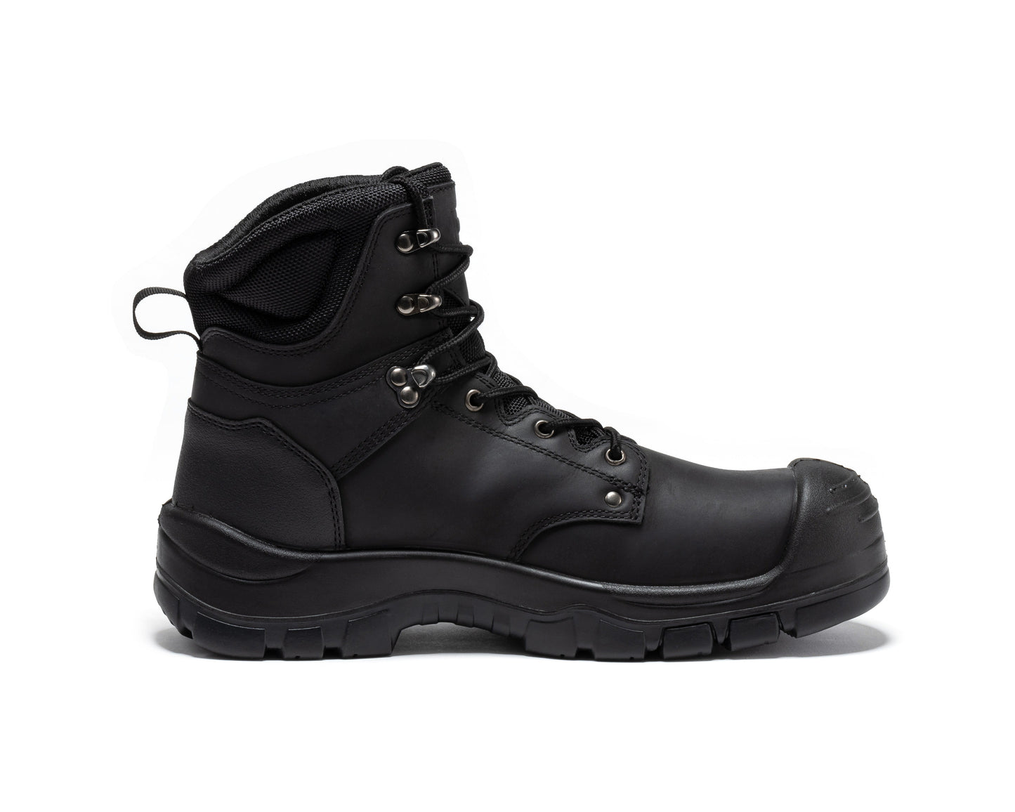 ROCKROOSTER Woodland Black 6 inch Waterproof Composite Toe Leather Work Boots AK662 Rock Rooster Footwear Inc