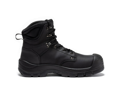 ROCKROOSTER Woodland Black 6 inch Waterproof Composite Toe Leather Work Boots AK662 Rock Rooster Footwear Inc