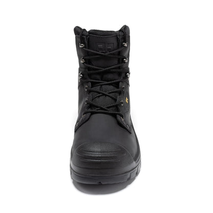 ROCKROOSTER Woodland Black 6 inch Waterproof Composite Toe Leather Work Boots AK662 Rock Rooster Footwear Inc