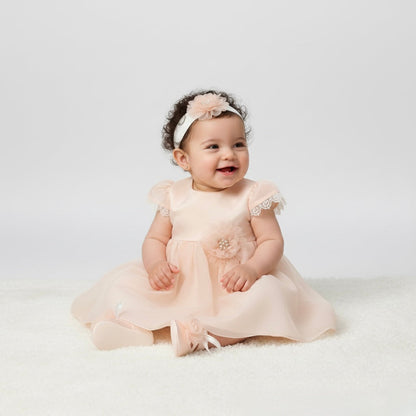 Christening Pink 3 Piece Set Honey and Hive